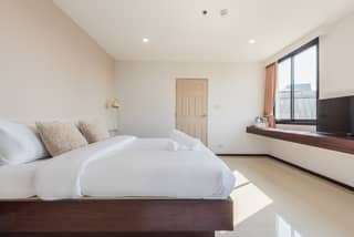พื้นที่รับแขก One Bedroom Suite - Zayn Hotel บางนา